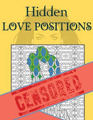 Book cover for Hidden Love Positions Adult Coloring Book