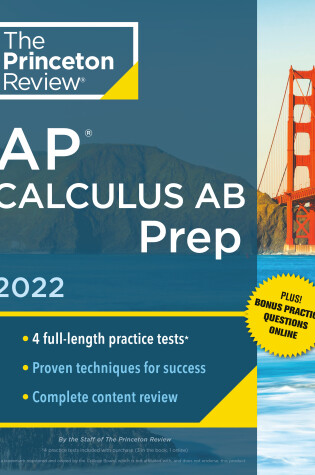 Cover of Princeton Review AP Calculus AB Prep, 2022