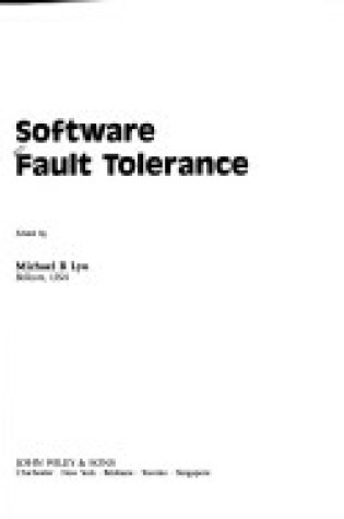 Cover of Software Fault Tolerance