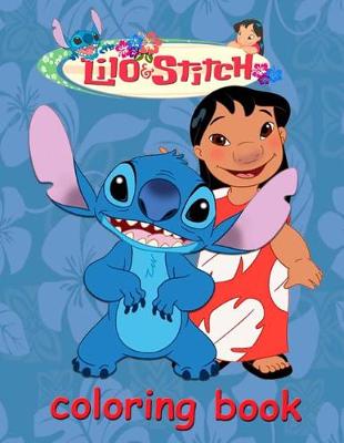 Book cover for Lilo & Stitch Coloring Book