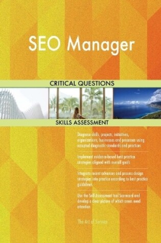 Cover of SEO Manager Critical Questions Skills Assessment