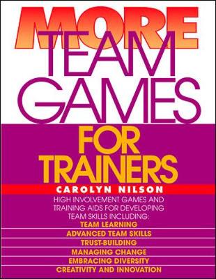 Book cover for More Team Games for Trainers