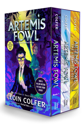Cover of Artemis Fowl 3-book Paperback Boxed Set-Artemis Fowl, Books 1-3