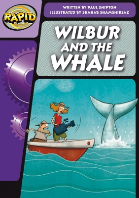 Book cover for Rapid Phonics Step 3: Wilbur and the Whale (Fiction)