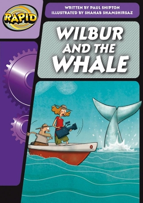 Book cover for Rapid Phonics Step 3: Wilbur and the Whale (Fiction)