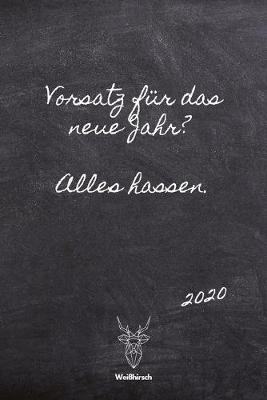 Book cover for Vorsatz Alles hassen