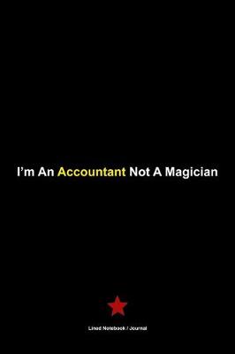 Book cover for I'm an accountant not a magician