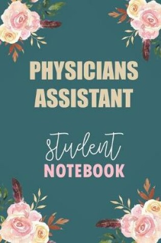 Cover of Physicians Assistant Student Notebook