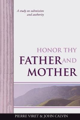 Book cover for Honor Thy Father and Mother