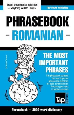 Cover of English-Romanian phrasebook and 3000-word topical vocabulary