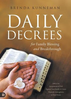 Book cover for Daily Decrees for Family Blessing and Breakthrough