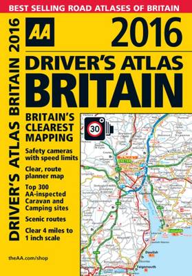 Book cover for AA Driver's Atlas Britain 2016