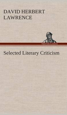 Book cover for Selected Literary Criticism