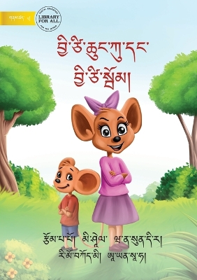 Book cover for Little Mouse and the Big Mice - བྱི་ཙི་ཆུང་ཀུ་དང་ བྱི་ཙི་སྦོམ།