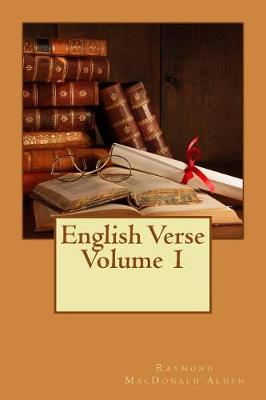 Book cover for English Verse Volume 1