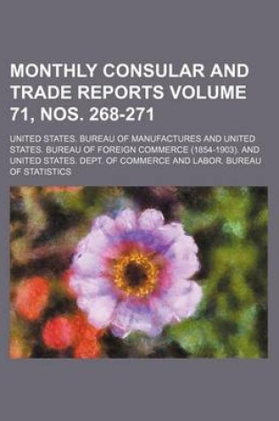 Cover of Monthly Consular and Trade Reports Volume 71, Nos. 268-271