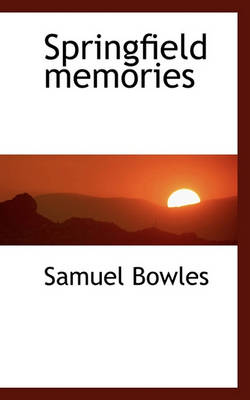 Book cover for Springfield Memories