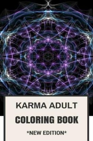 Cover of Karma Adult Coloring Book