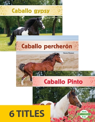 Book cover for Caballos (Horses) (Set of 6)