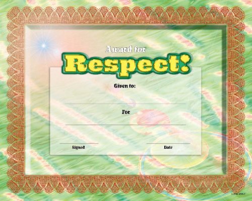 Cover of Fit-In-A-Frame Award for Respect
