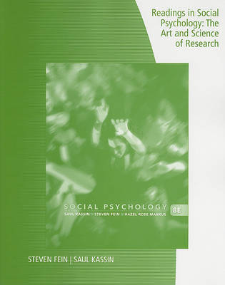 Book cover for Readings in Social Psychology