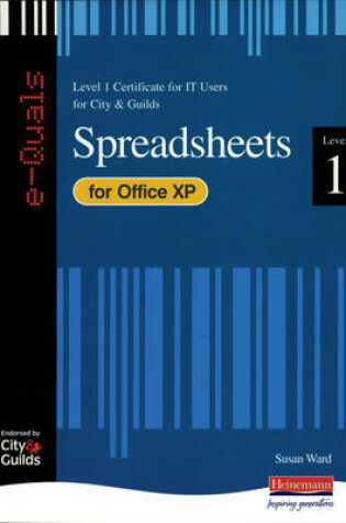 Cover of e-Quals Level 1 Office XP Spreadsheets