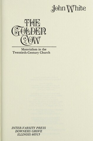 Cover of The Golden Cow
