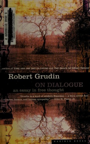 Book cover for On Dialogue