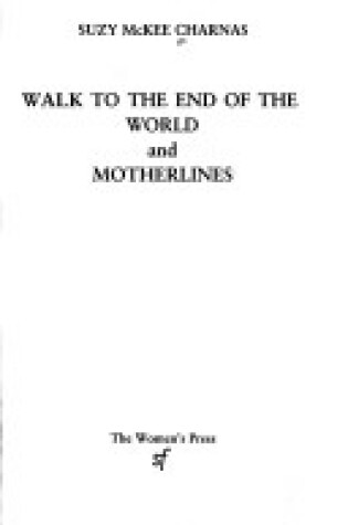 Cover of Walk to the End of the World