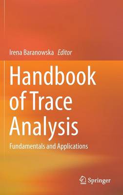 Cover of Handbook of Trace Analysis