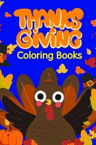 Cover of Thanksgiving Coloring Books