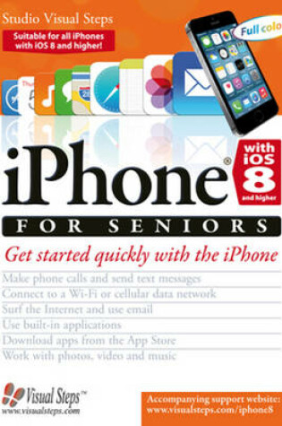 Cover of iPhone with iOS 8 and higher for Seniors