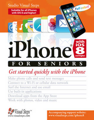 Book cover for iPhone with iOS 8 and higher for Seniors