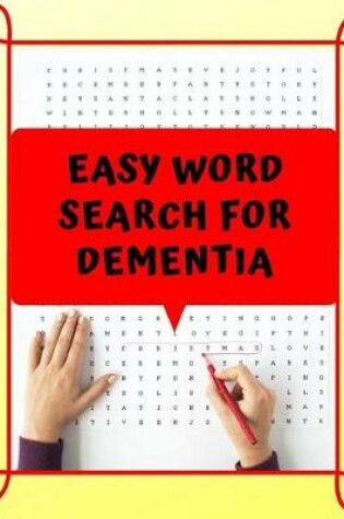 Cover of Easy Word Search For Dementia