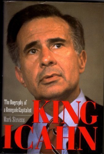 Book cover for Stevens Mark : King Icahn (HB)