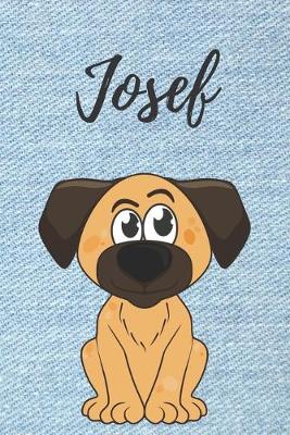 Book cover for Personalisiertes Notizbuch - Hunde Josef