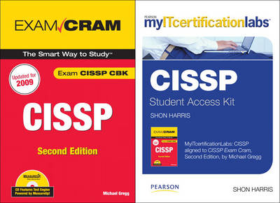 Book cover for CISSP Exam Cram with MyITCertificationlab Bundle