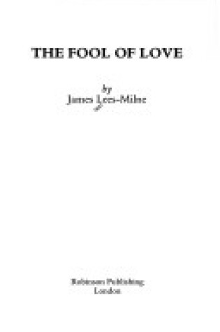 Cover of The Fool of Love