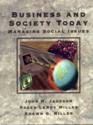 Book cover for Business and Society Today : Managing Social Issues