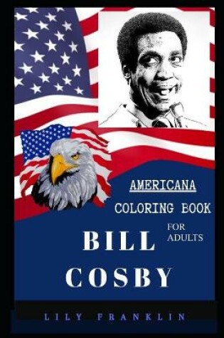 Cover of Bill Cosby Americana Coloring Book for Adults