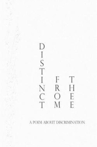 Cover of Distinct from Thee