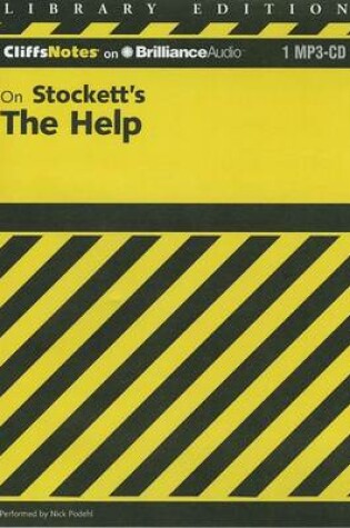 Cover of Cliffsnotes on Stockett's the Help