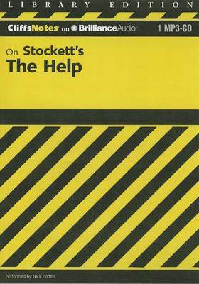 Book cover for Cliffsnotes on Stockett's the Help