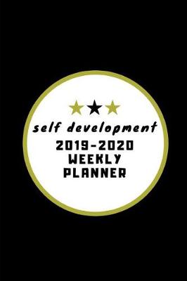 Book cover for Self Development 2019-2020 Weekly Planner