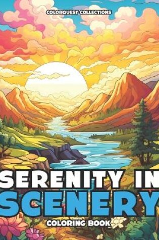 Cover of Serenity in Scenery Coloring Book