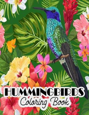 Book cover for Hummingbirds Coloring Book