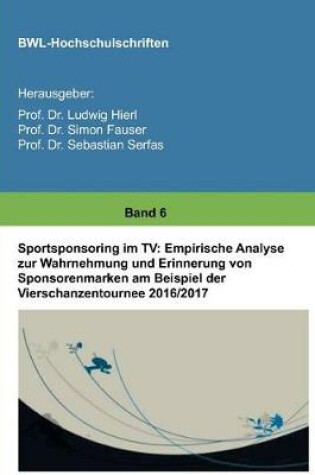 Cover of Sportsponsoring im TV