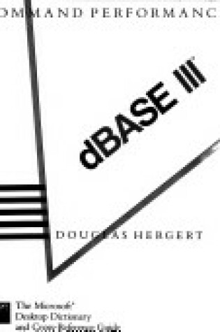 Cover of dBase III