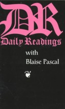 Cover of Daily Readings with Blaise Pascal