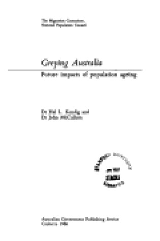 Cover of Greying Australia